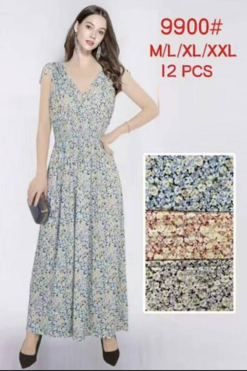 Sukienki damskie Roz M/L-XL/2XL, Mix Kolor Paczka 12 szt 1